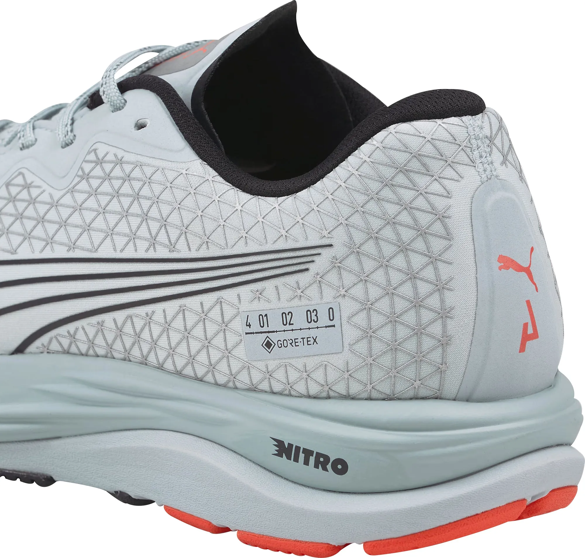 Puma Velocity Nitro 2 GORE-TEX Mens Running Shoes - Grey