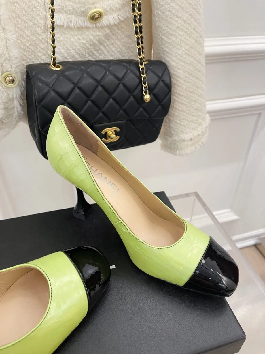 Pumps Green For Women 3.5in/9cm