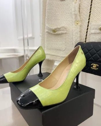 Pumps Green For Women 3.5in/9cm