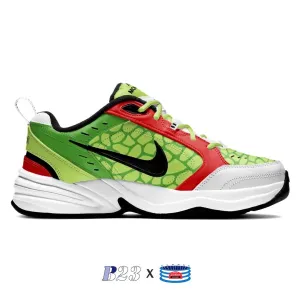 "Grinch" Nike Air Monarch Shoes