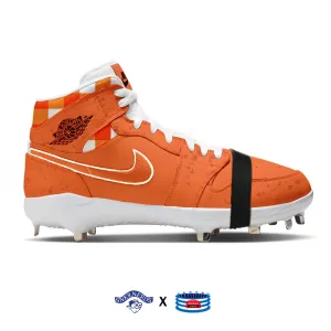 "Orange Lobster" Jordan 1 Retro Cleats