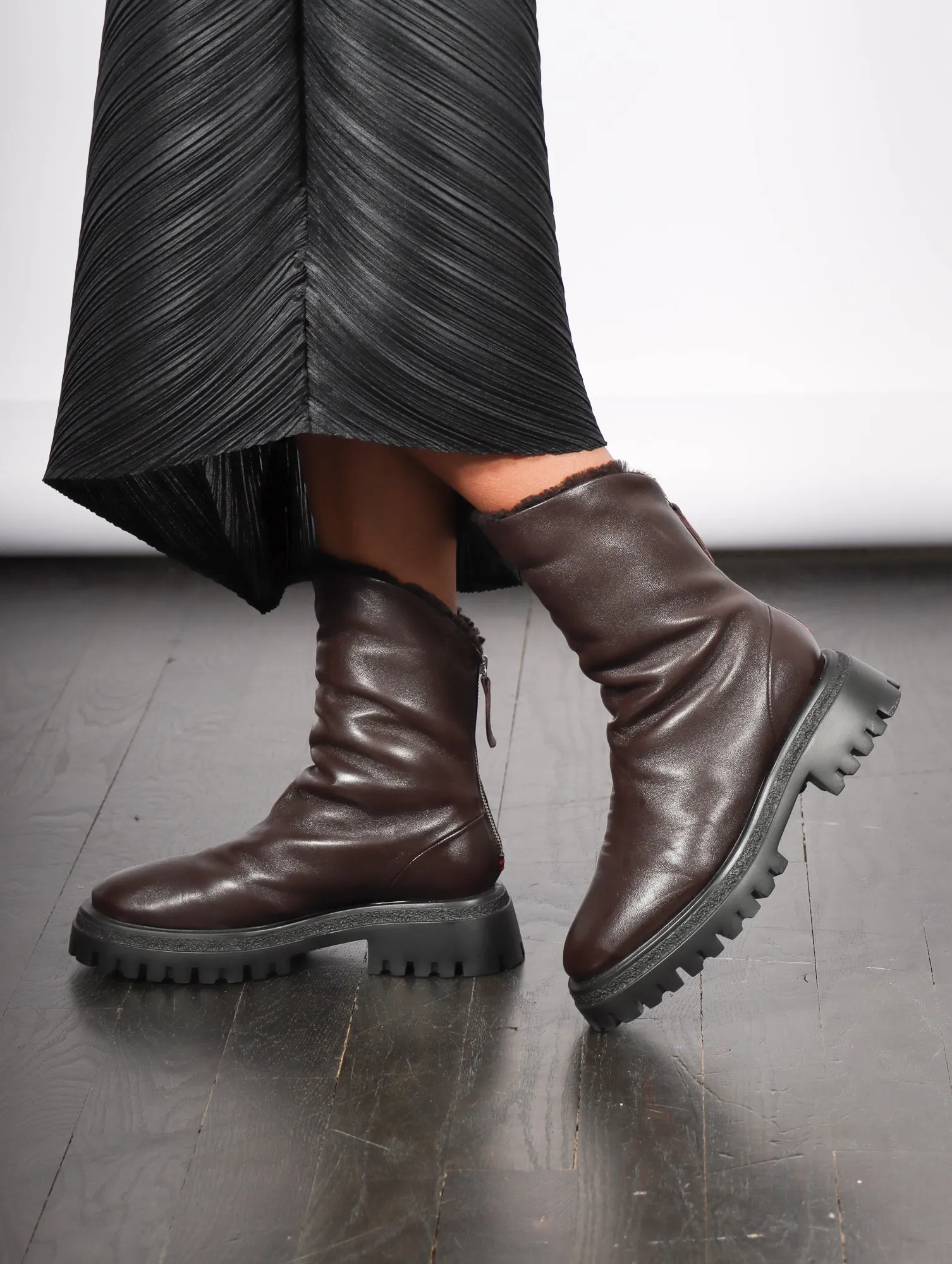 Rama Boot in Brown by Halmanera