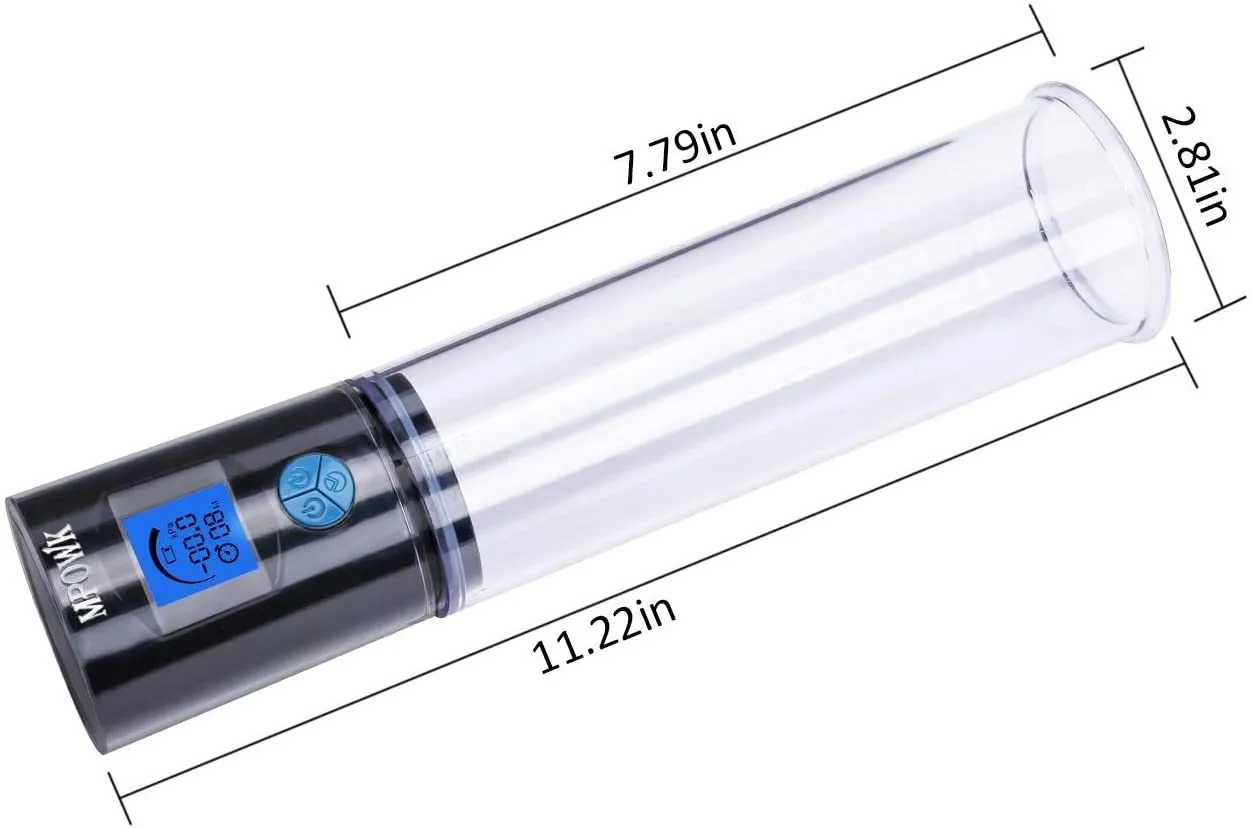 Rechargeable Pump with LCD Display