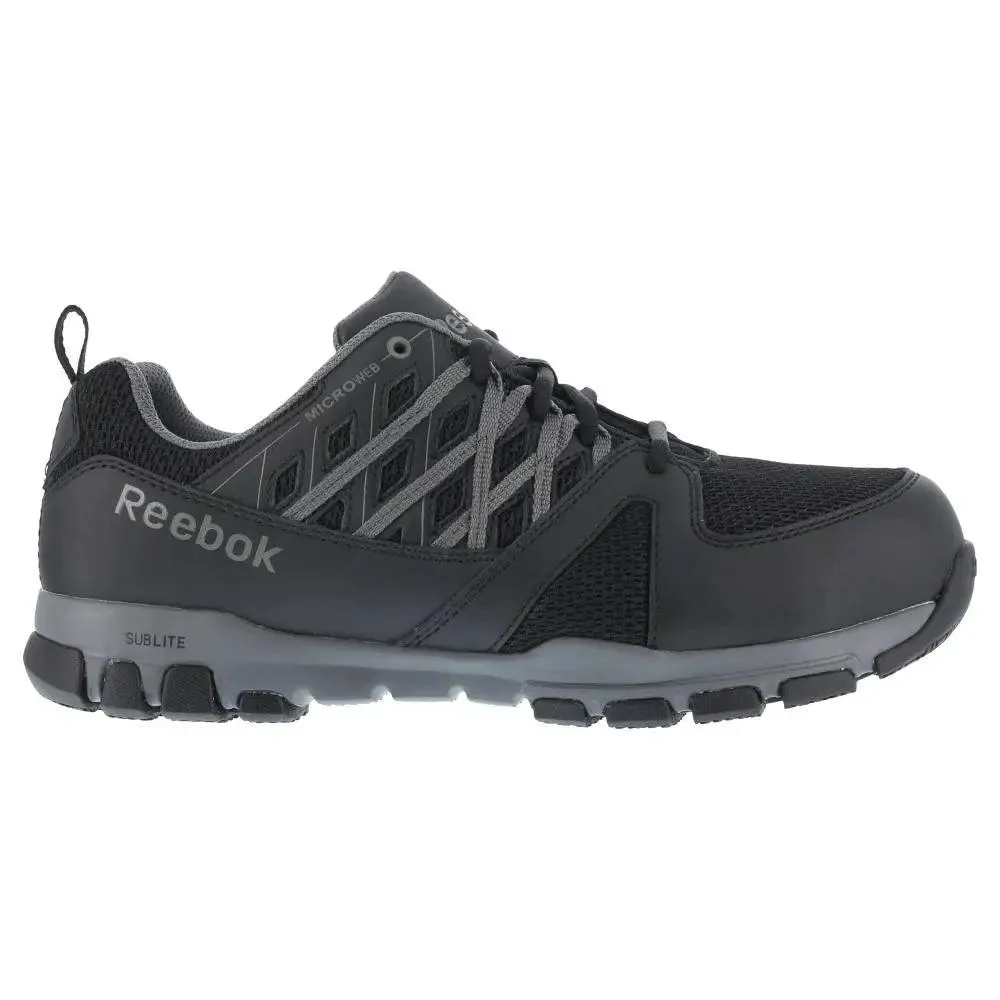 Reebok Men's Steel  Toe Static Dissipative Slip Resistant Shoe RB4016