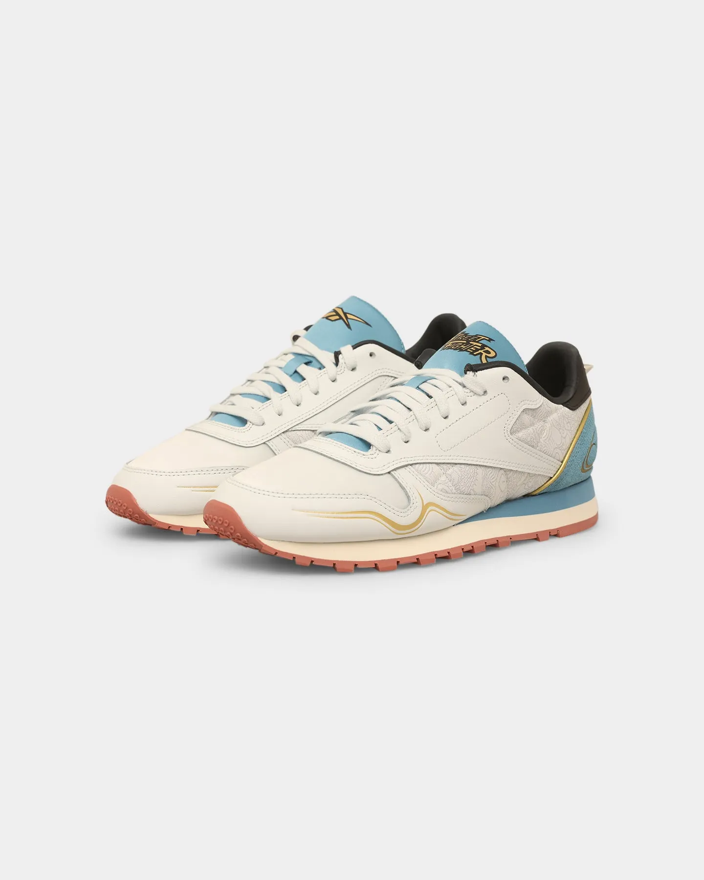 Reebok X Street Fighter Classic Leather Polar Blue/Tough Blue/Core Black