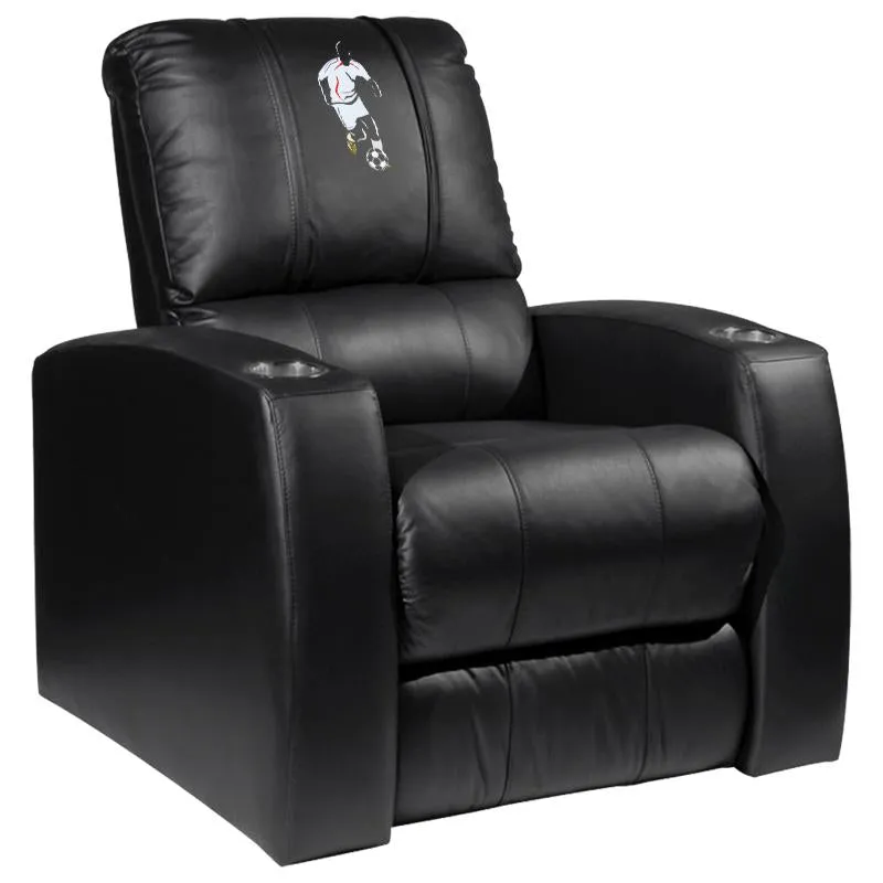 Relax Recliner with Soccer Forward Logo Panel