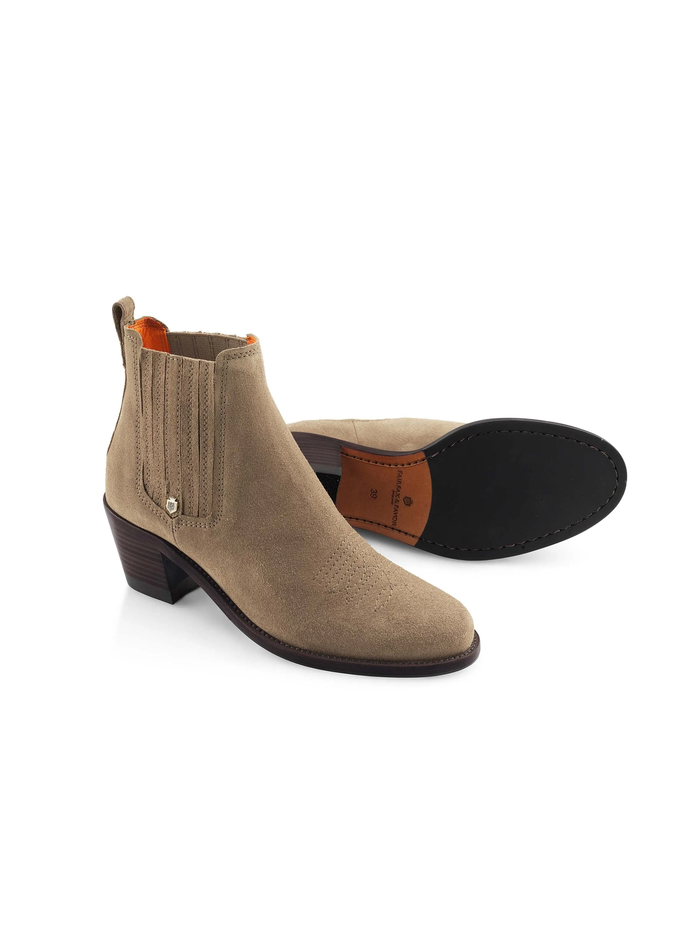 Rockingham Ankle Boot - Taupe