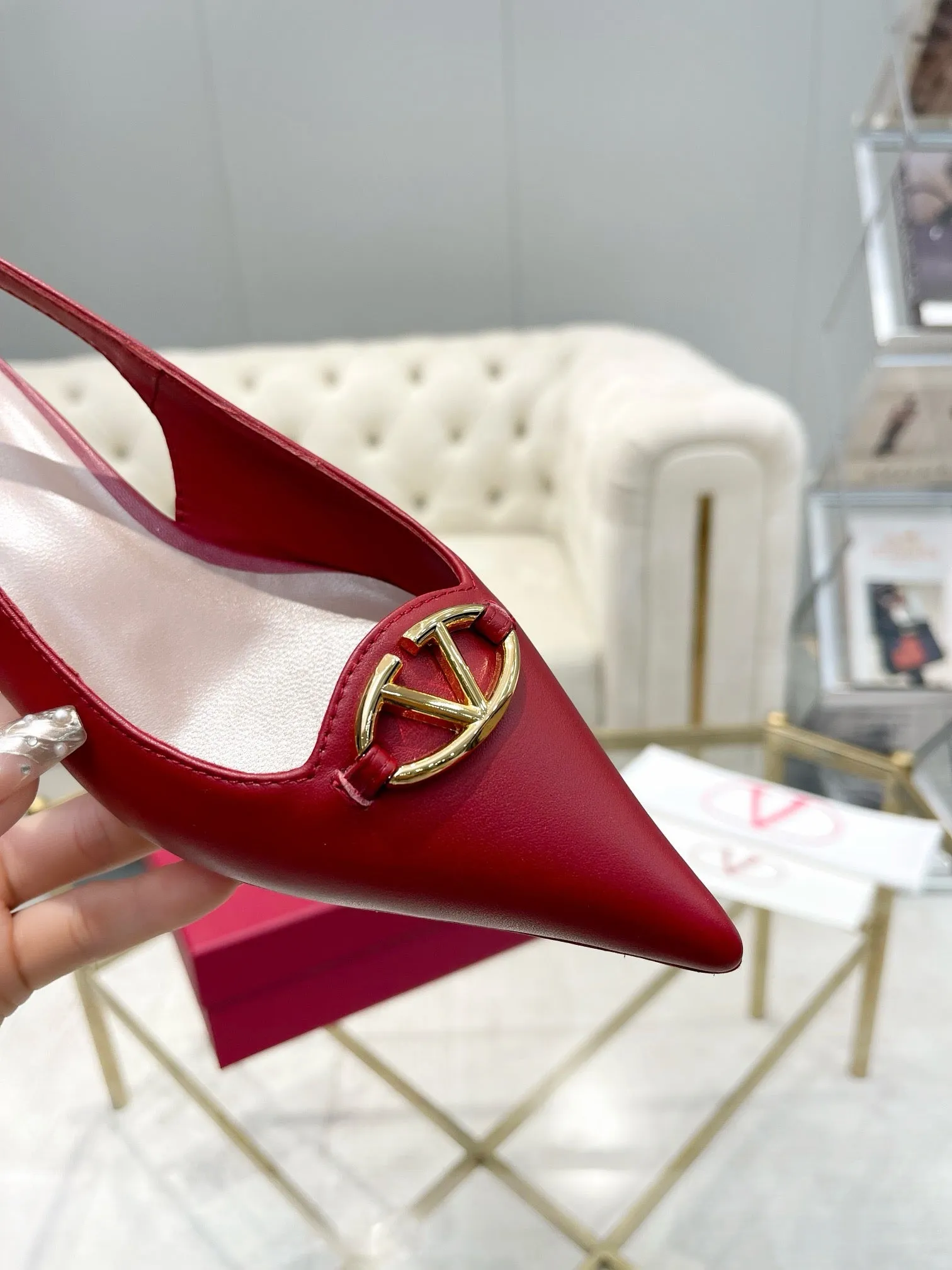 SE1295 Vlogo Slingback Pump/ Size5-11