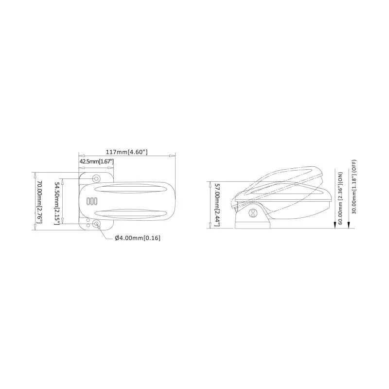 SeaFlow Float Switch - 02 Series: Max 18A