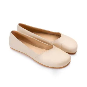 Shapen - PEONY Barefoot Ballerinas - Beige (Womens)