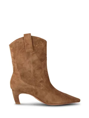 Shoe The Bear Dicte Heeled Western Boots Caramel