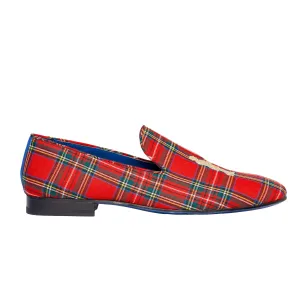 Slipper in Tartan