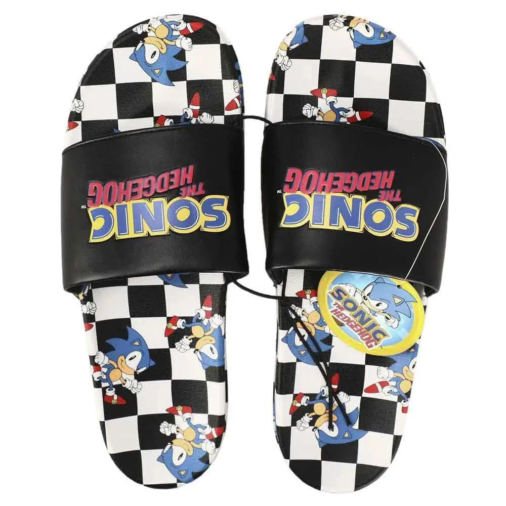 Sonic the Hedgehog - Athletic Slide Sandals - Bioworld