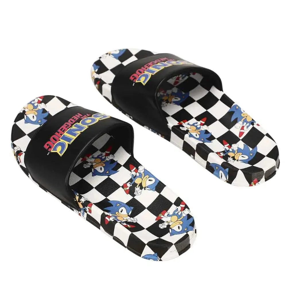 Sonic the Hedgehog - Athletic Slide Sandals - Bioworld