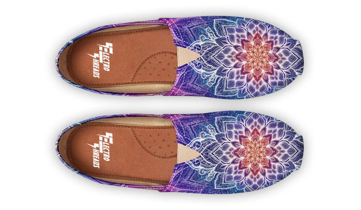 Spark Of Joy Mandala Casual Slip on Shoes