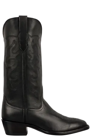 Stallion Women's Amanda Calf Cowgirl Boots - Black