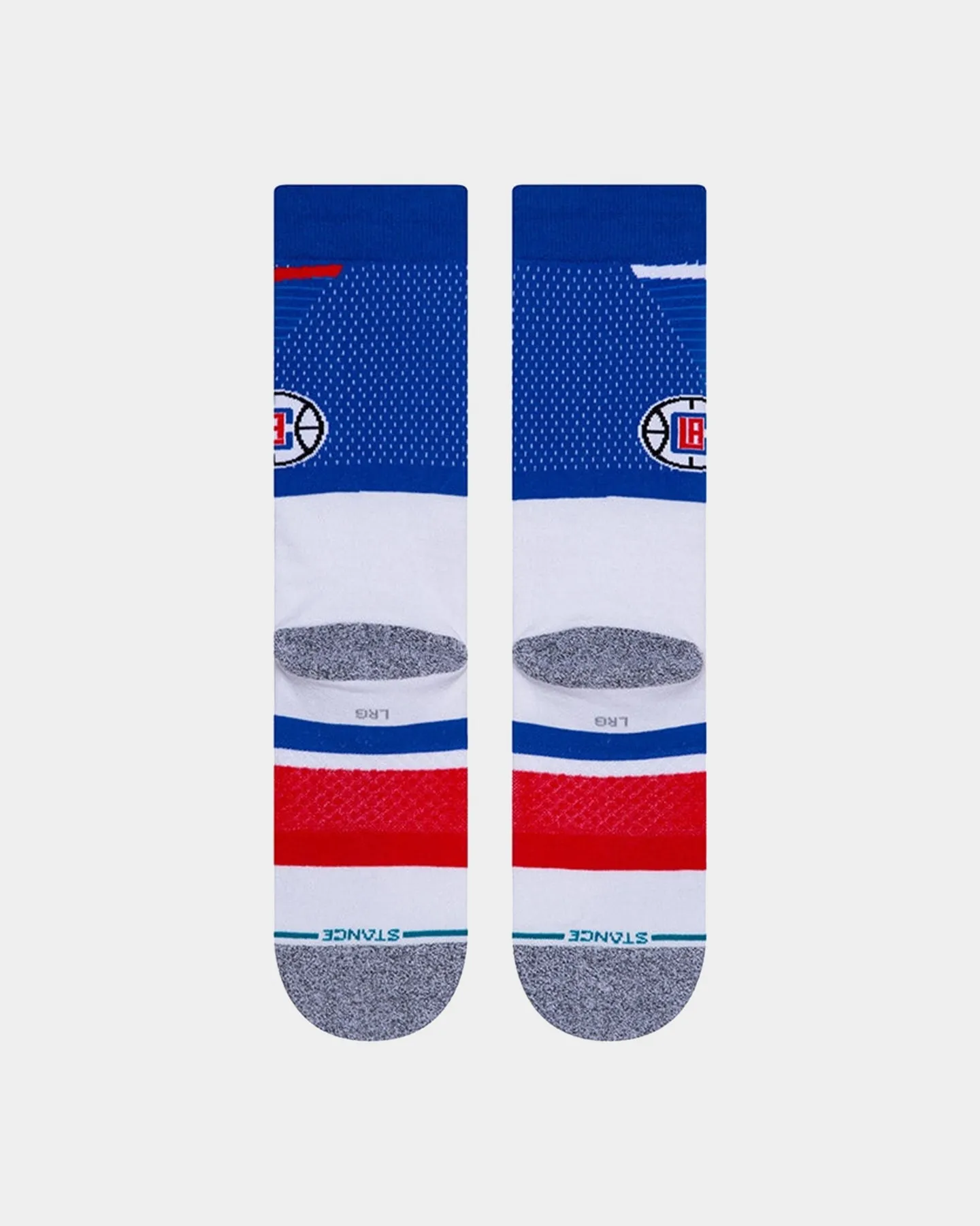 Stance Los Angeles Clippers Shortcut Crew Socks Blue