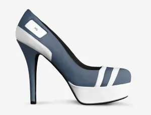 STRIPED PLATFORM PUMP HEEL (CTG)