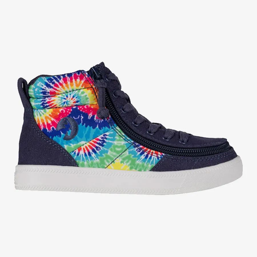 Toddler Navy Tie Dye BILLY Street High Tops