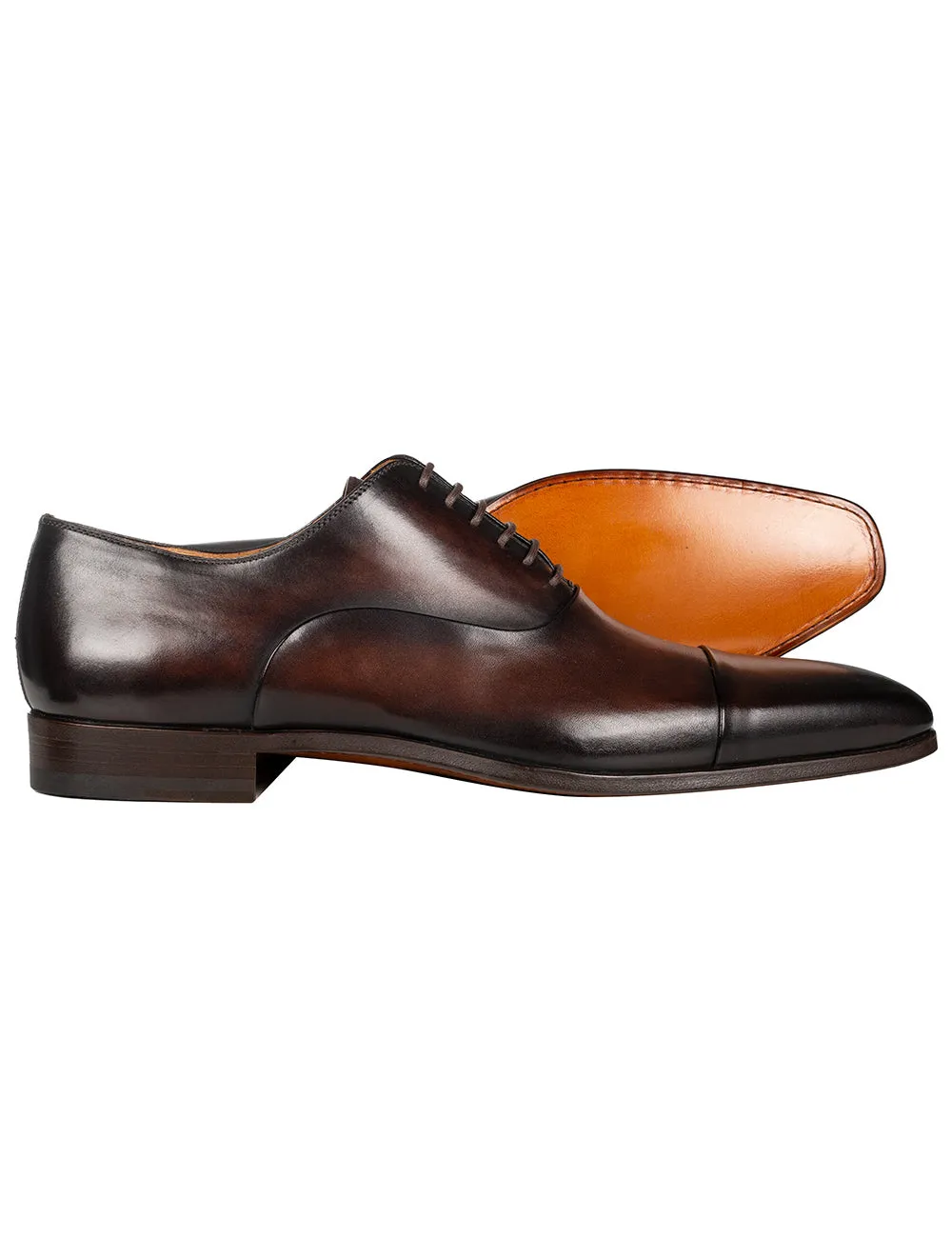 Toe Cap Shoe Marron