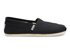 TOMS Classic Canvas Black 6 Women's Shoes