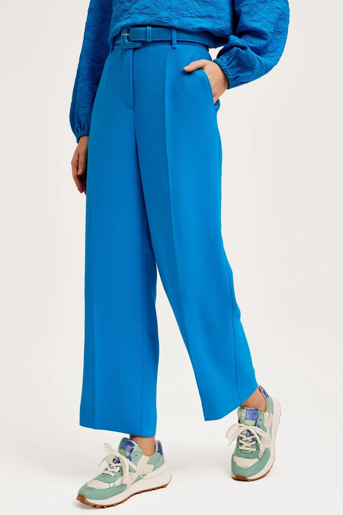 Tonks Ankle Trousers in Blue