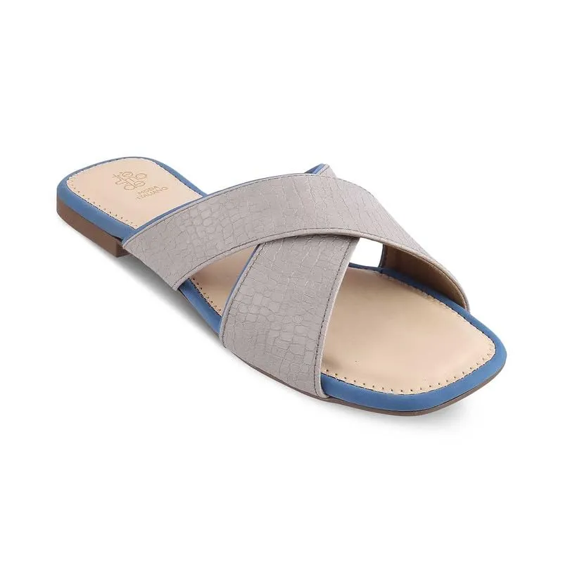 tresmode 239-VARY Grey Smart Casual Flats EU/37 UK/4