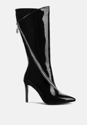 Tsaroh Zip Around Calf Boot