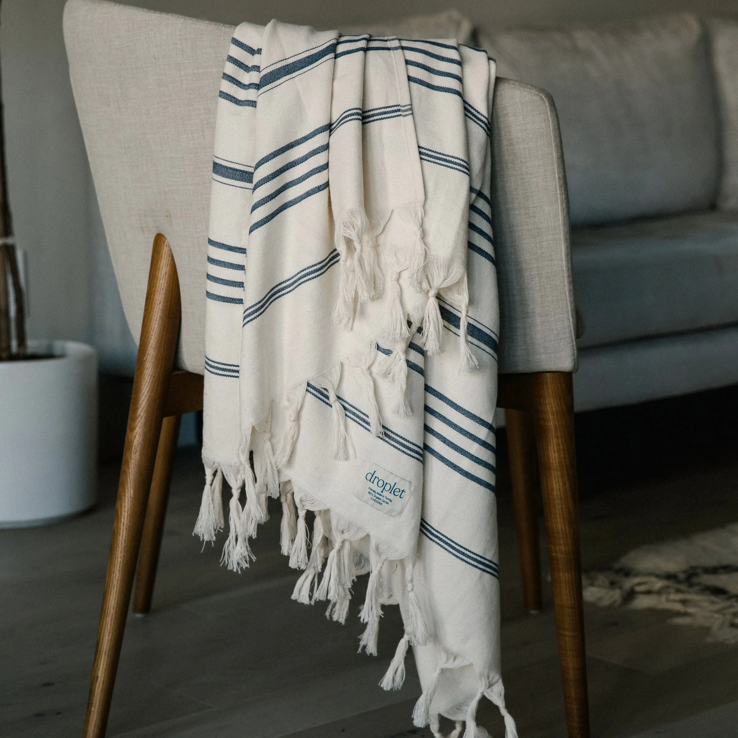 Turkish Organic Cotton Bath Towel