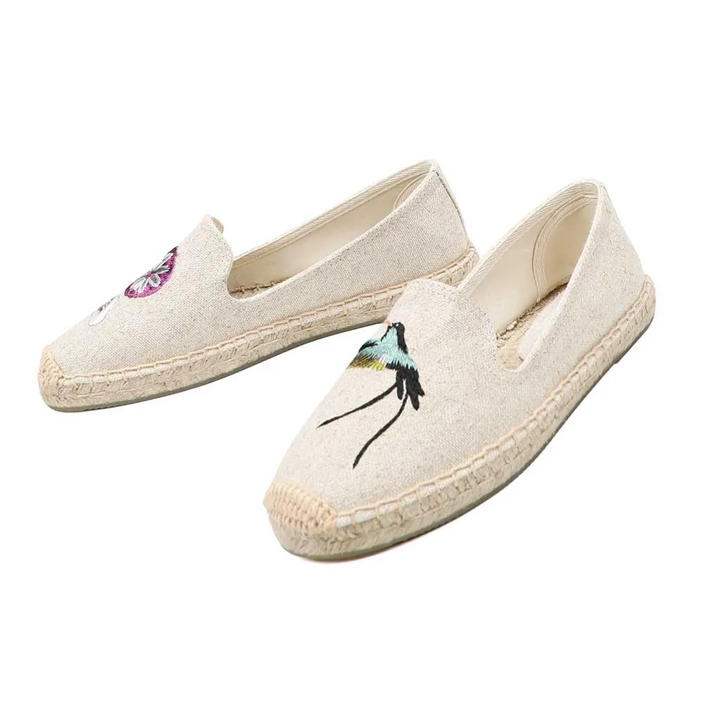 USS Shoes Melva Women's Summer Flat Slip-On Breathable Espadrille