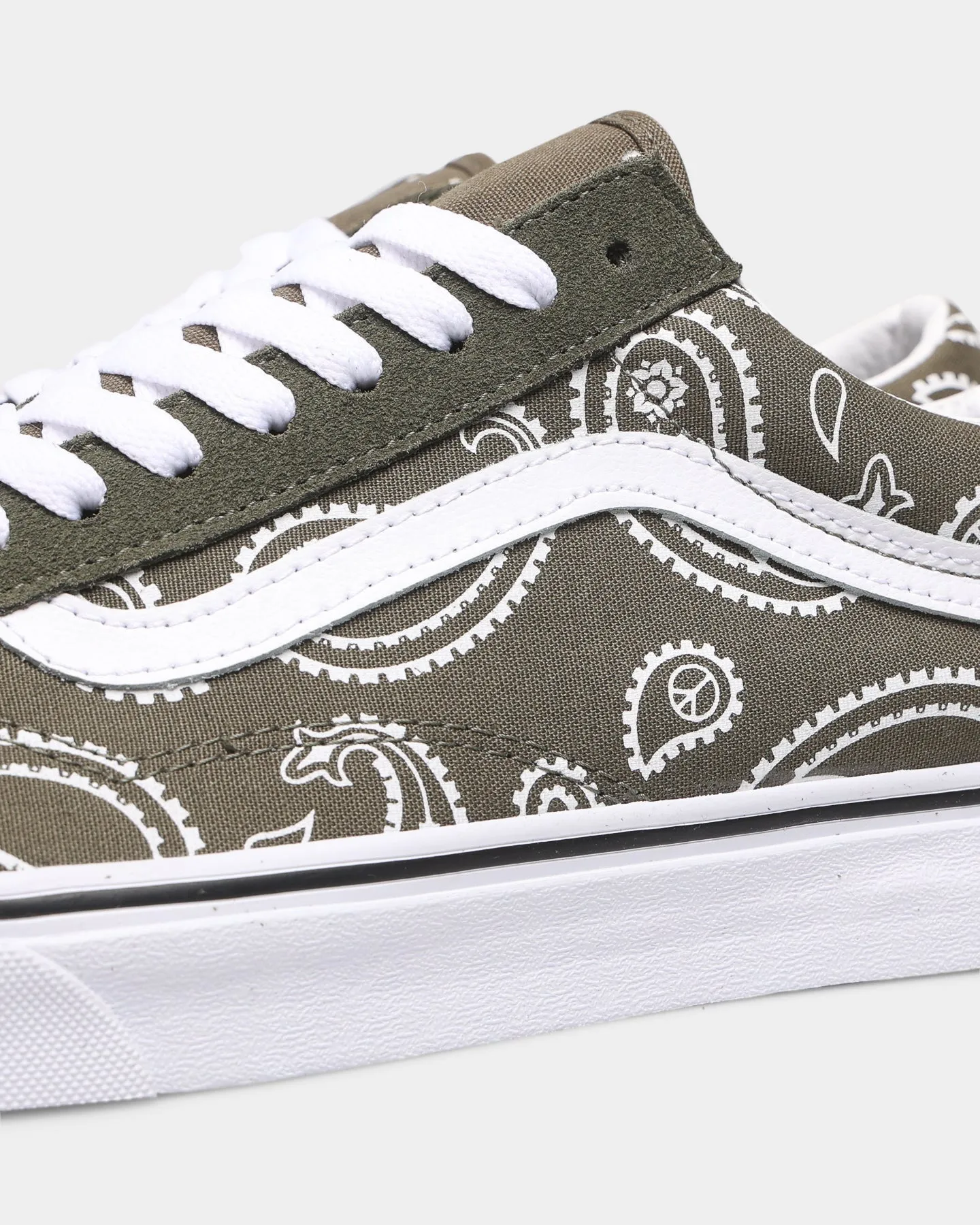 Vans Old Skool Peace Paisley Grape Leaf/True White