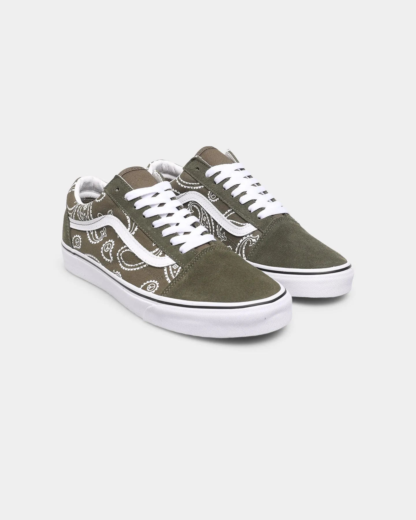 Vans Old Skool Peace Paisley Grape Leaf/True White