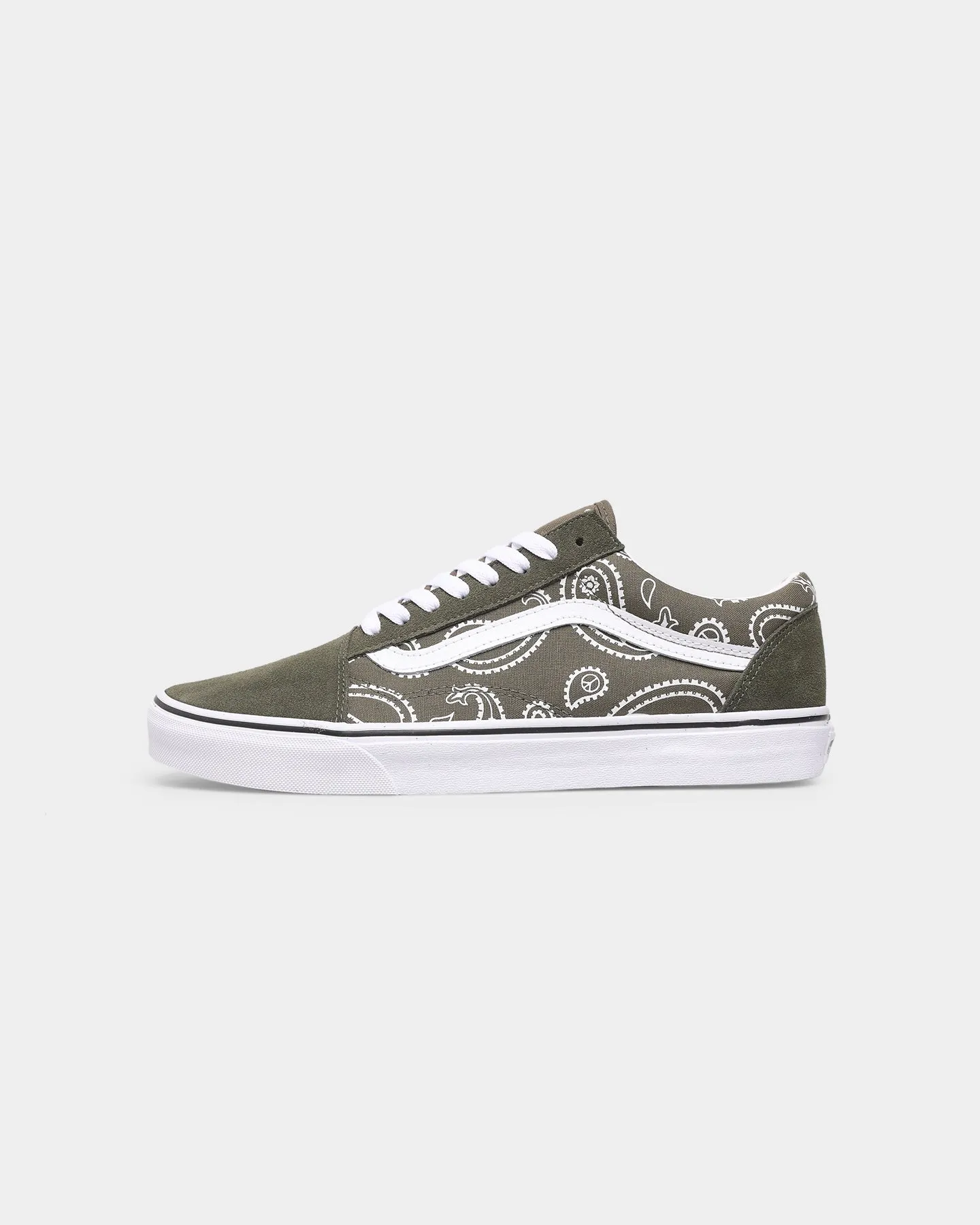 Vans Old Skool Peace Paisley Grape Leaf/True White