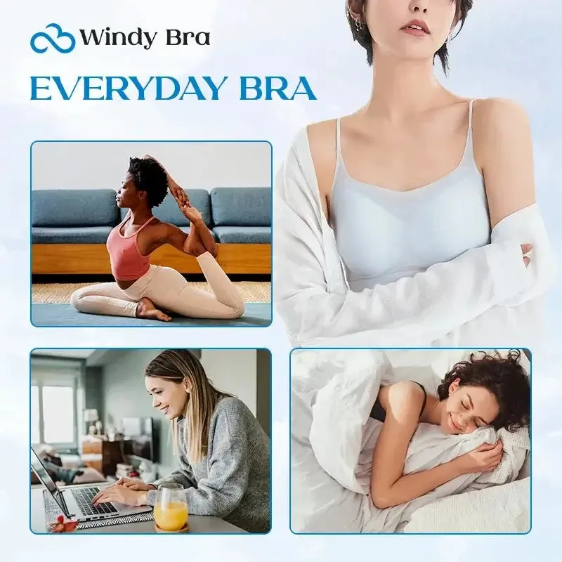 🔥WindyBra - LAST DAY 70% 🔥Seamless Ultra-thin Plus Size Ice Silk Comfort Bra