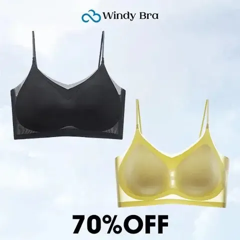 🔥WindyBra - LAST DAY 70% 🔥Seamless Ultra-thin Plus Size Ice Silk Comfort Bra