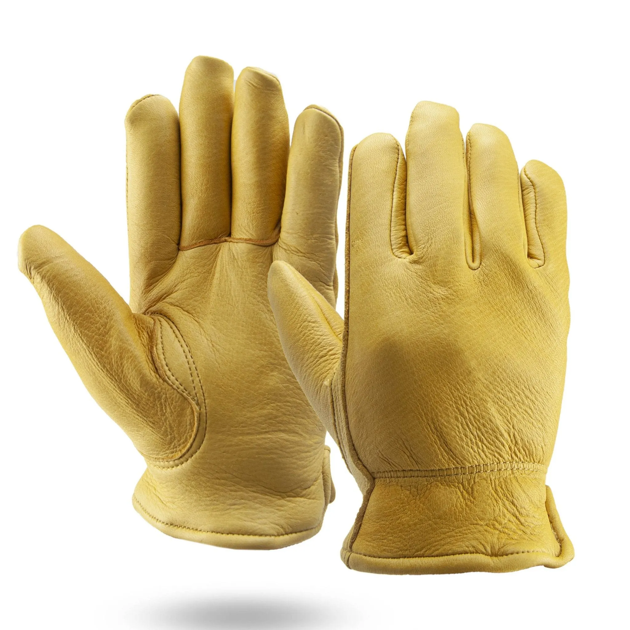 Winter Lined Deerskin Gloves - #403109