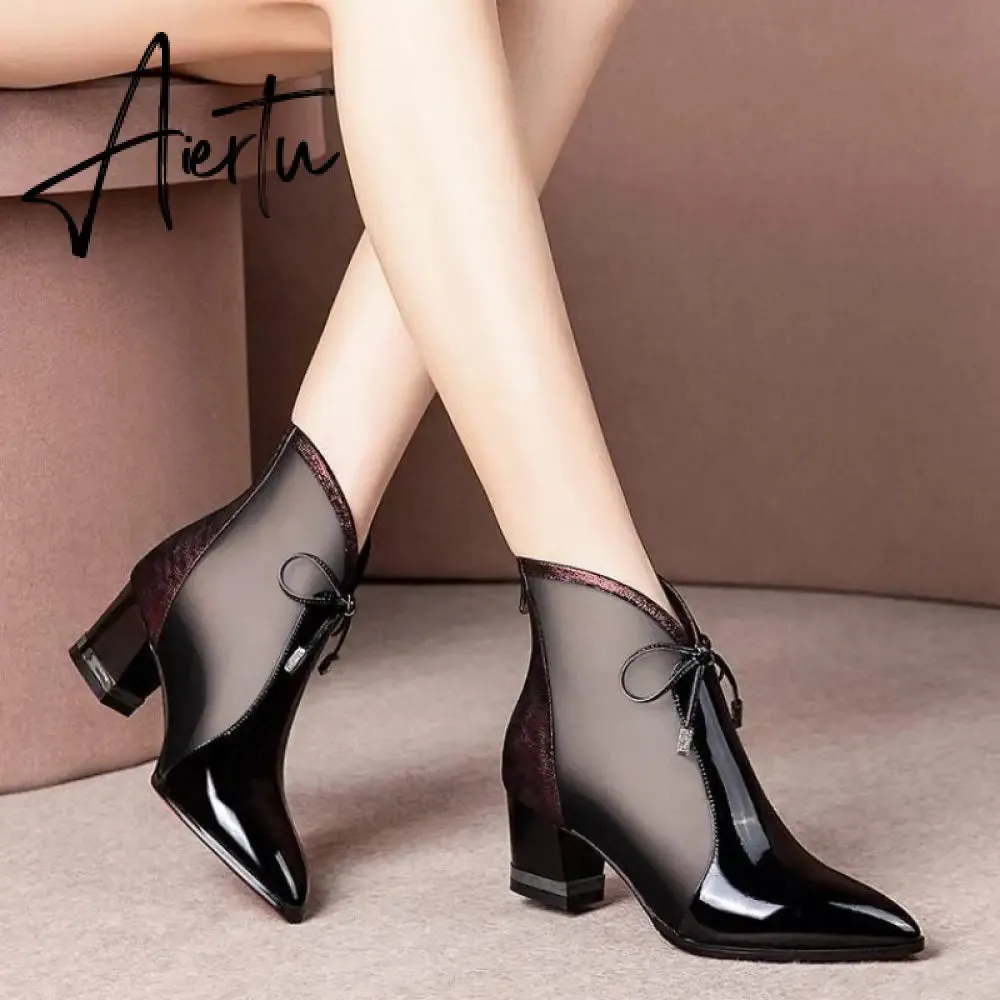 Women High Heels Summer Pointed Pumps Sandals Sexy High Heels Female Summer Shoes Breathable Female Pumps Mujer