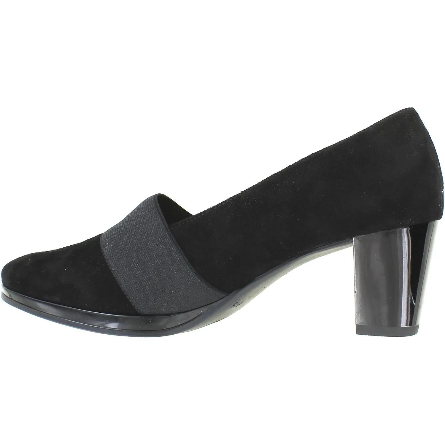 Women's Ara Shoes Odette Black Galaxy Suede