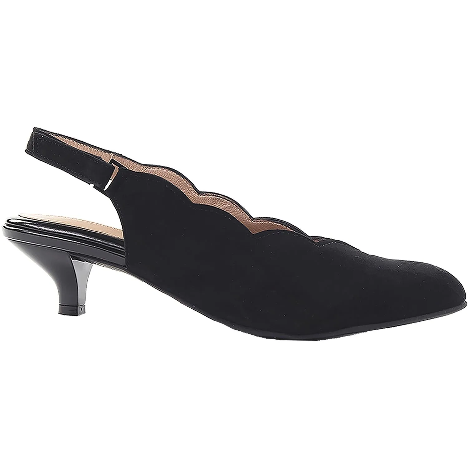 Women's BeautiFeel Leah Black Suede