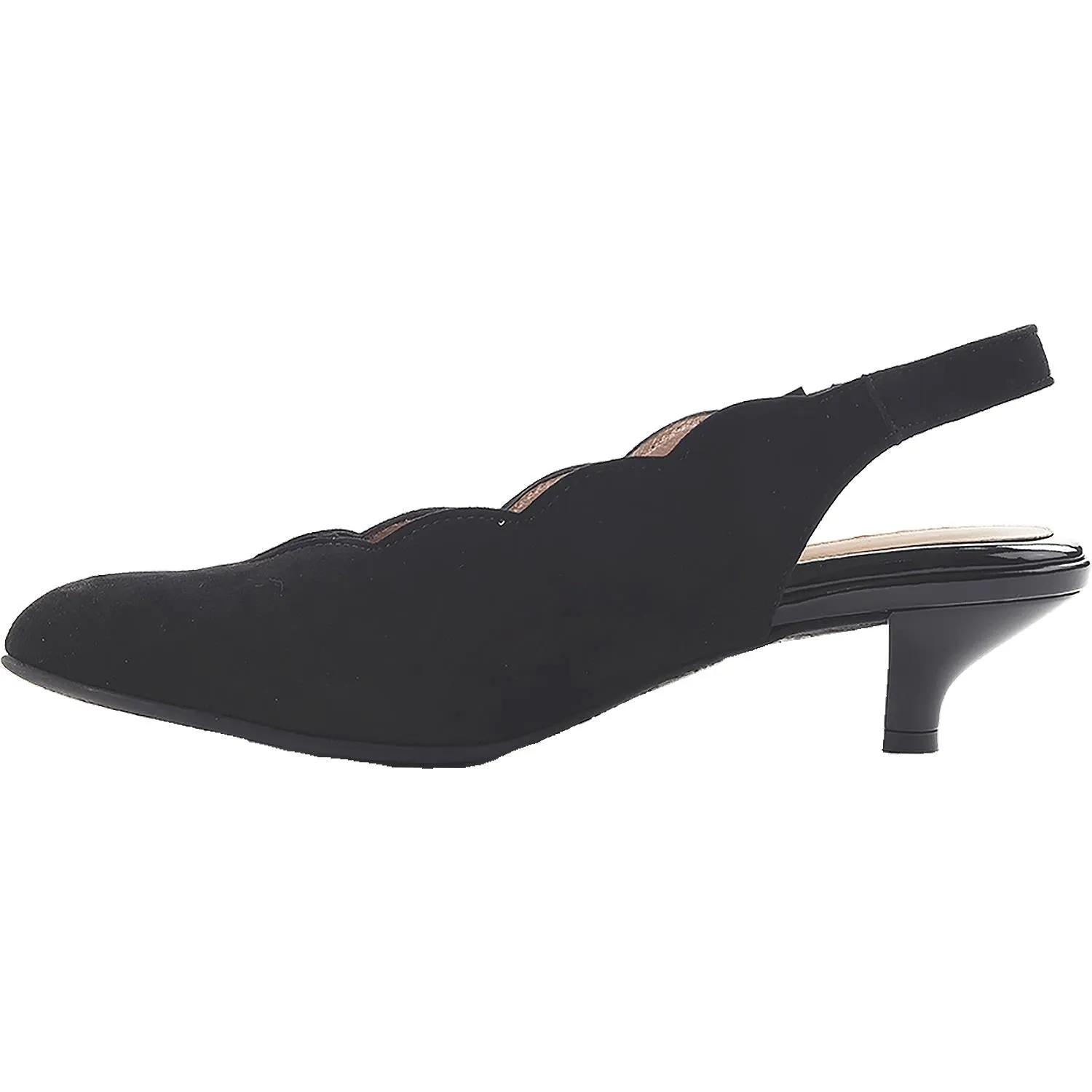 Women's BeautiFeel Leah Black Suede