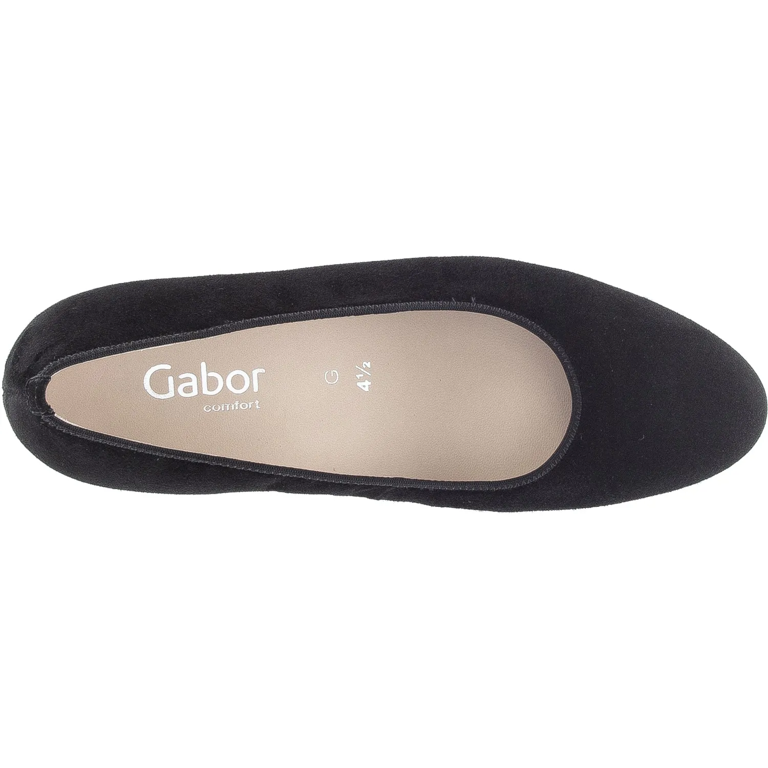 Women's Gabor 2.170.47 Black Suede