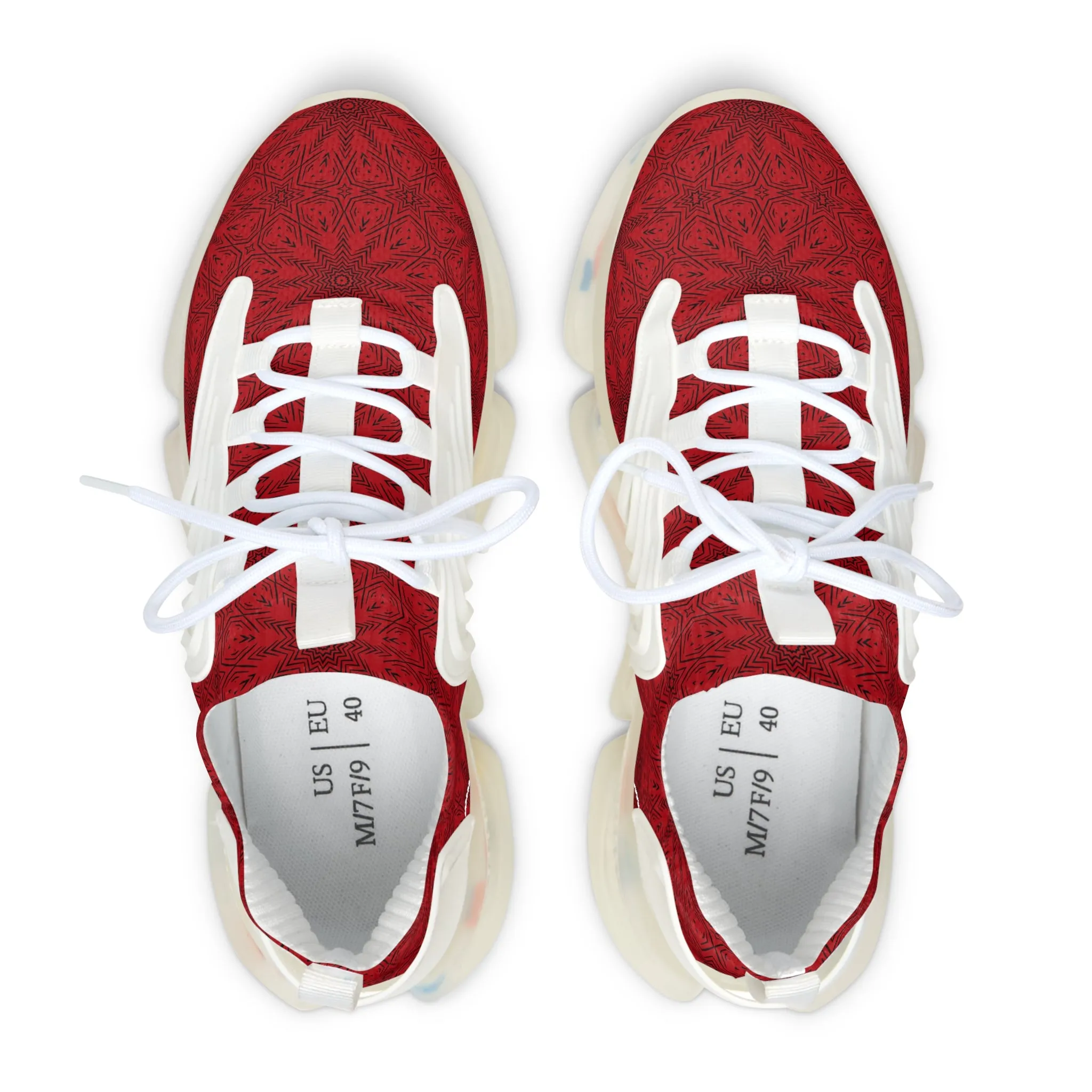 Women's Mesh Sneakers - Red Star