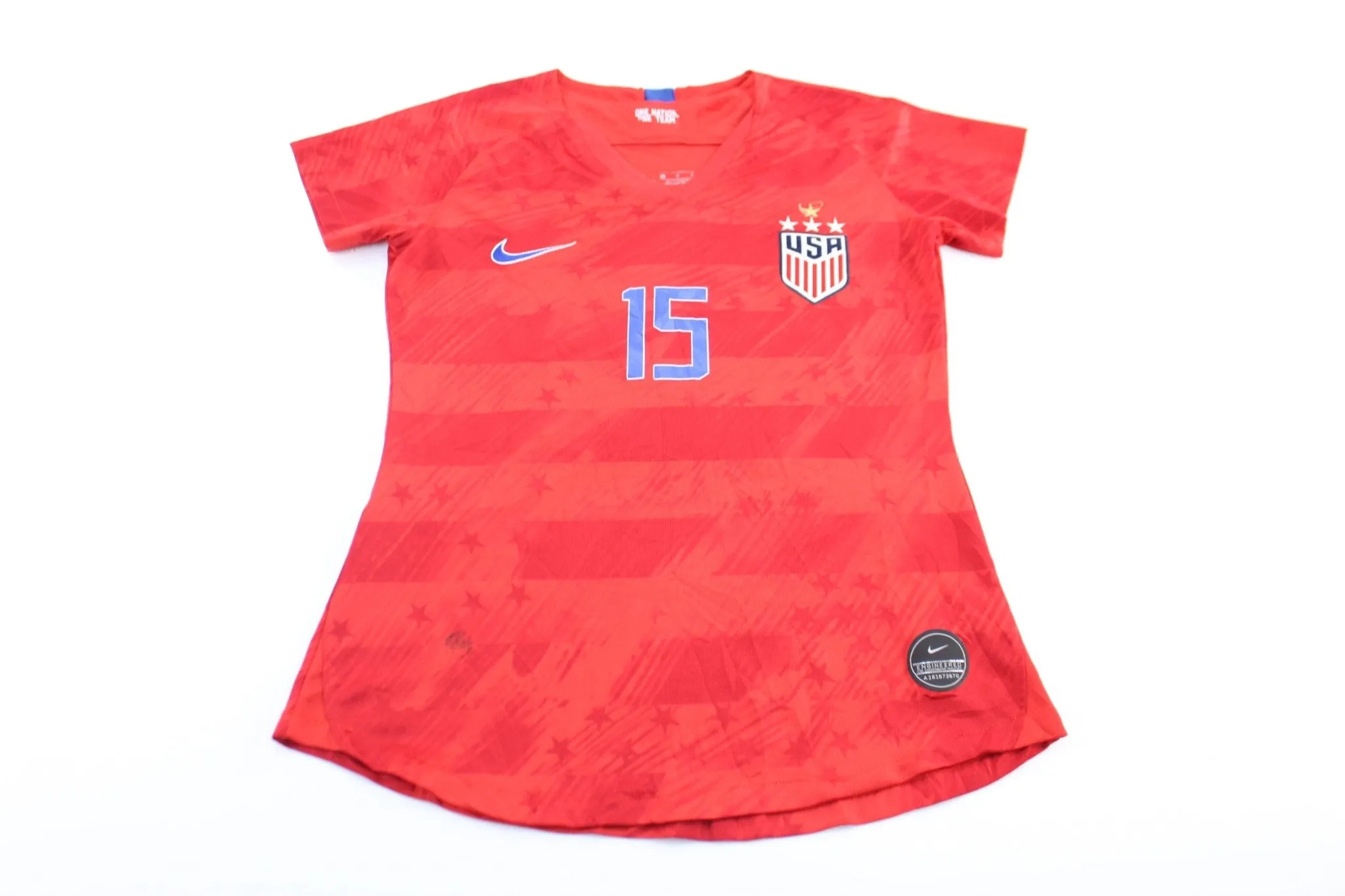 Women's Nike Embroidered Logo USA Megan Rapinoe Soccer Jersey