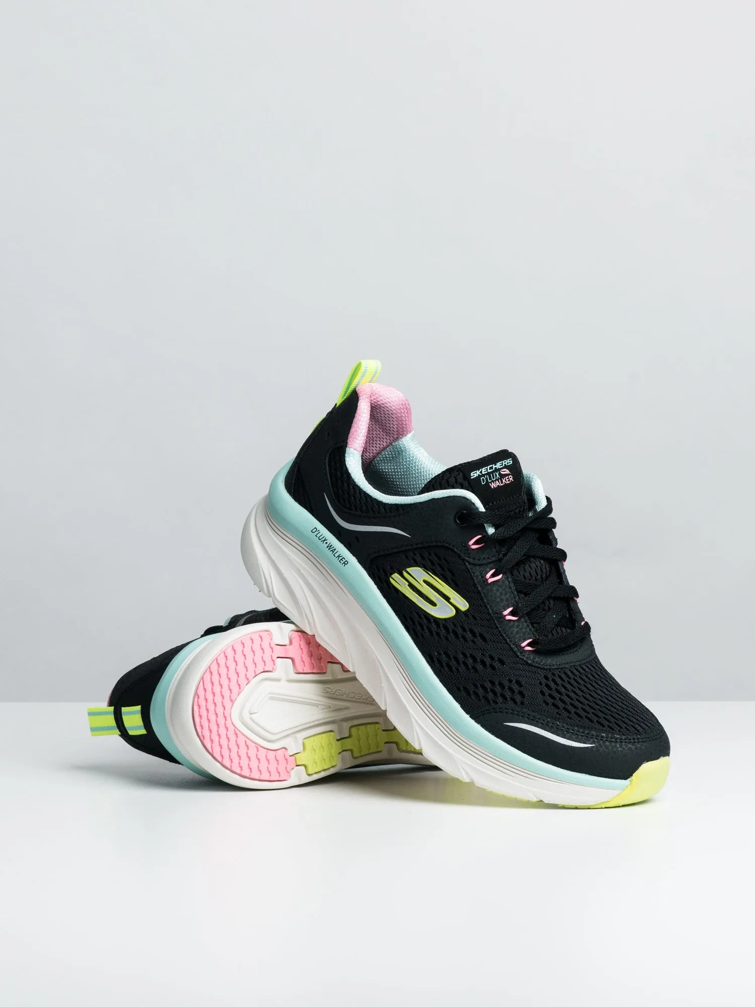 WOMENS SKECHERS D'LUX WALKER INFINITE SNEAKER - CLEARANCE