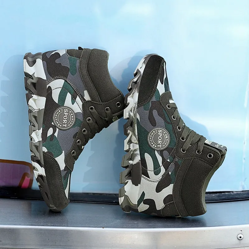 Women's Sneakers Casual Camouflage Increased