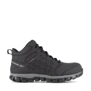 Women's Sublite Cushion Composite-Toe Mid Work Boot Black