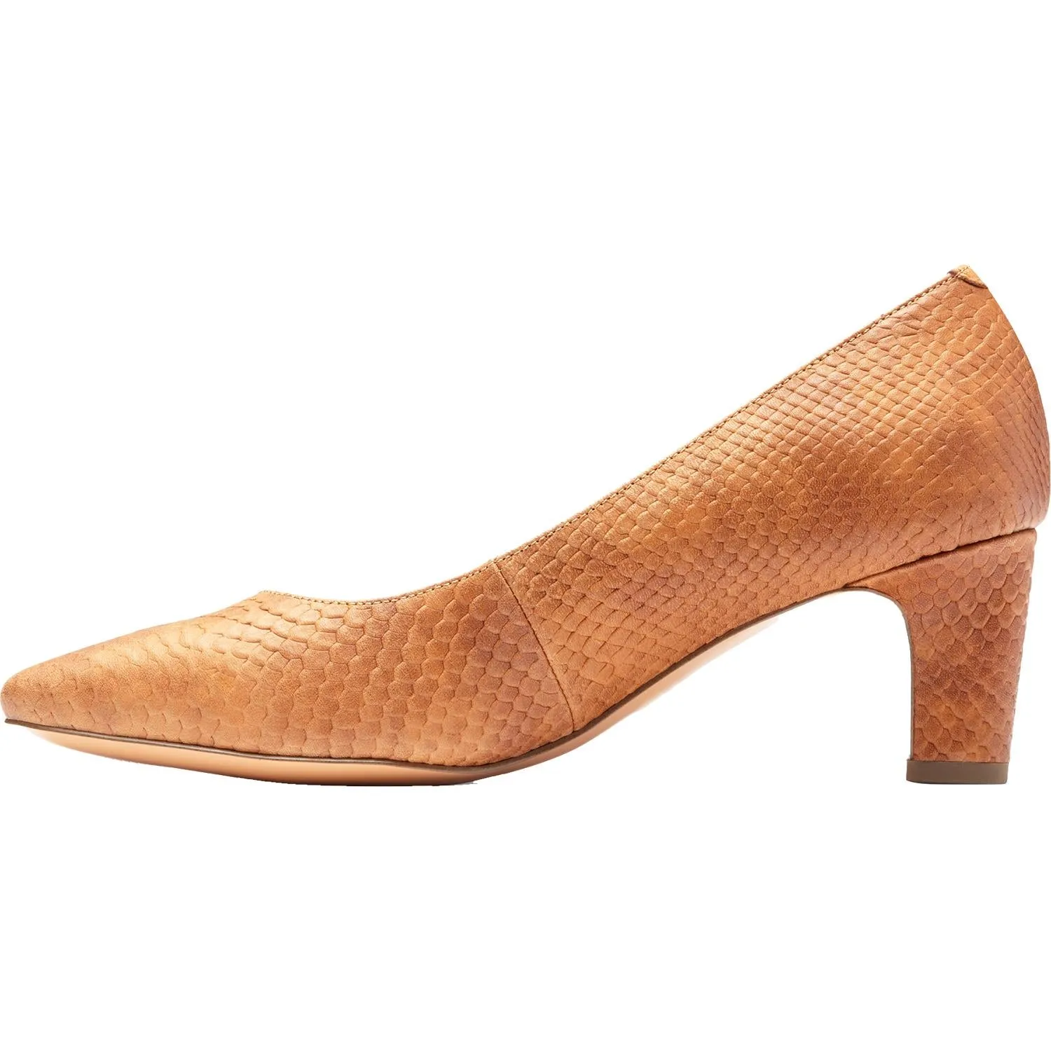 Women's Vionic Mia Brown Snake Leather