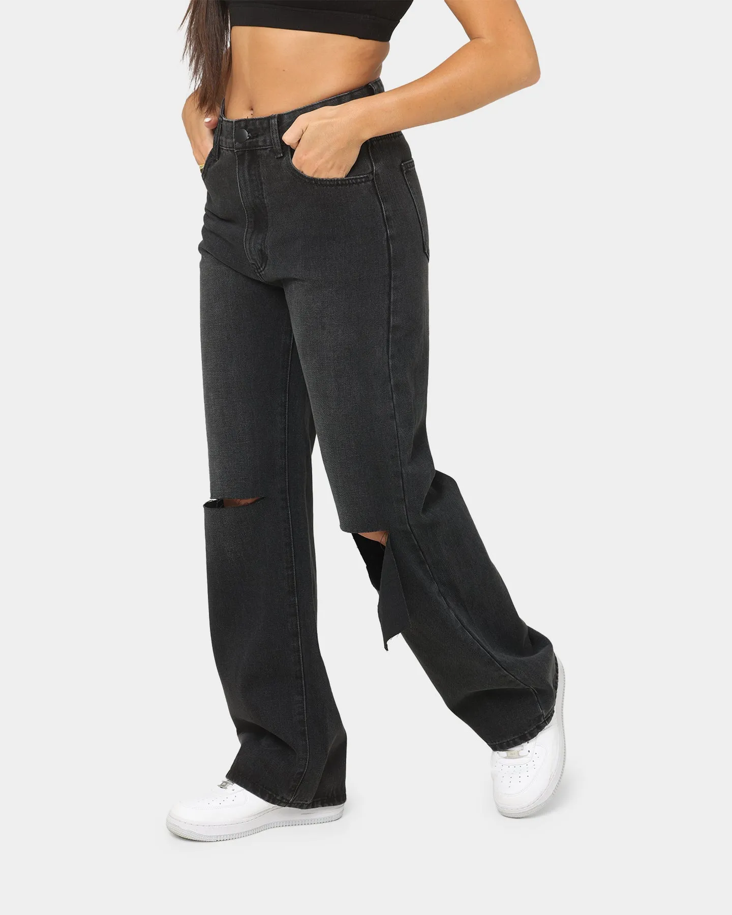 XXIII Women's Alida Jeans Washed Black