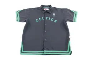 Y2K Nike Embroidered Logo Boston Celtics Warm Up Jersey