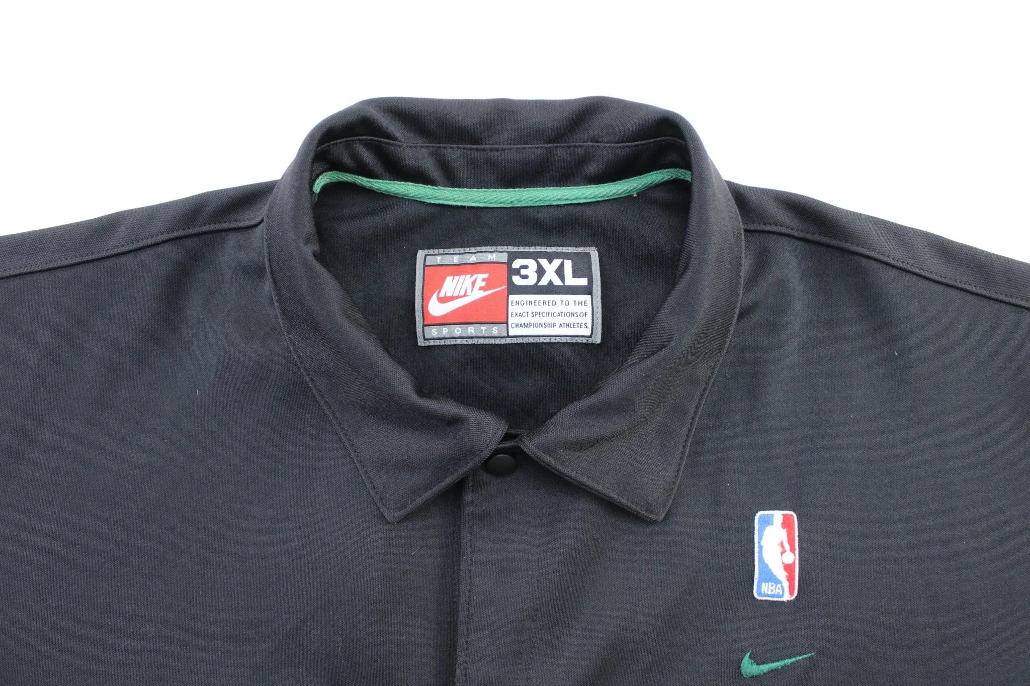 Y2K Nike Embroidered Logo Boston Celtics Warm Up Jersey